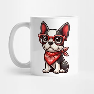 Cute Boston Terrier Mug